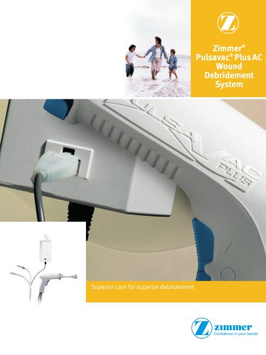 Zimmer® Pulsavac® PlusAC Wound Debridement System