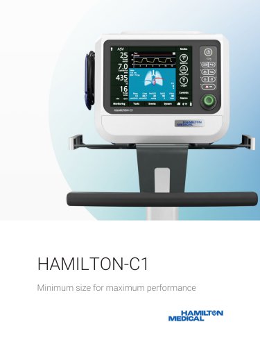 HAMILTON-C1 brochure