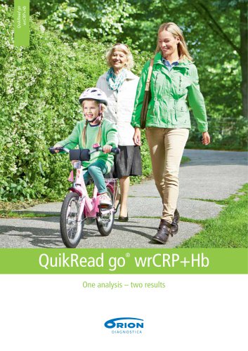 QuikRead go wrCRP+Hb