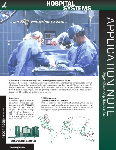Hospital Systems Product Literature
