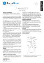 Emergency Reserve Manifold HTM/ISO Specification Sheet