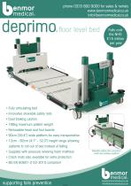 deprimo floor level bed