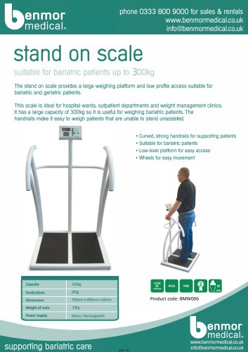 stand on scale