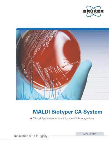 MALDI Biotyper CA System