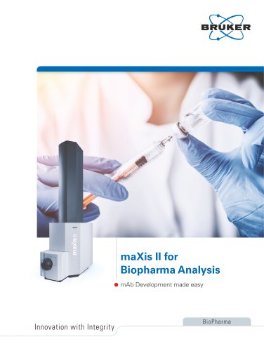 maXis II for Biopharma Analysis