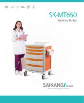 SK-MT650 Medicine-Trolley_SaikangMedical