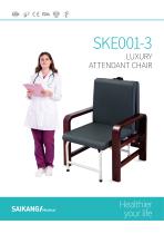 SKE001-3 Luxury-Attendant-Chair_SaikangMedical