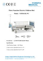 Catalog of YFD3611K-W1- Three Function Electric Childen  Bed  -- YONGFA MEDICAL