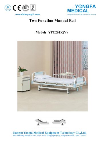 Two Function Manual Bed Model：YFC261K(V)