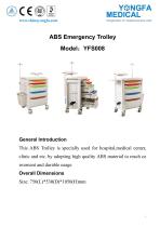 YFS008 ABS Emergency Trolley