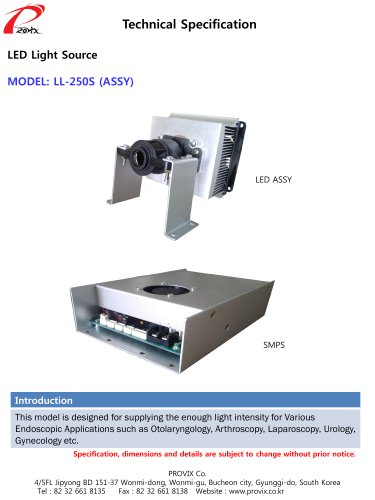 LL250S Light Source Module