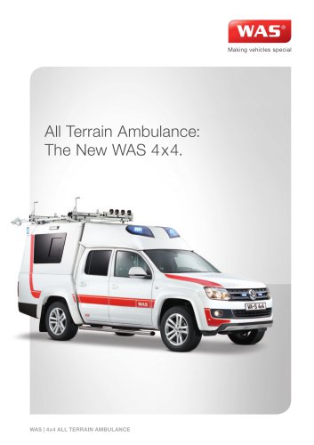 All Terrain Ambulance: The New WAS 4x4