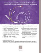 Thermodilution Catheter and IntroFlex Sheath with No Latex Components