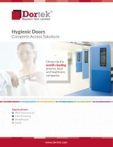 Hygienic FRP Doors