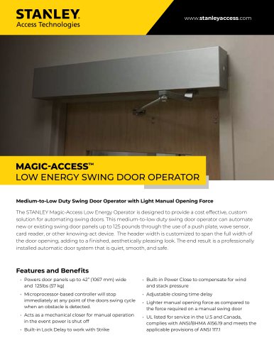 MAGIC-ACCESS&trade;