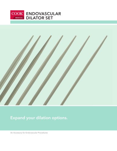 ENDOVASCULAR DILATOR SET