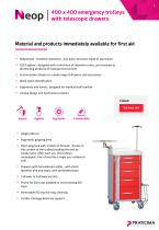 400 x 400 Neop emergency trolley