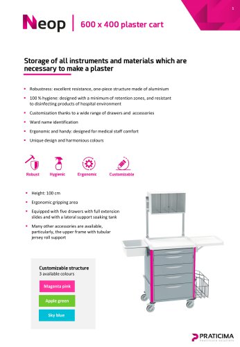 600 x 400 Neop plaster cart