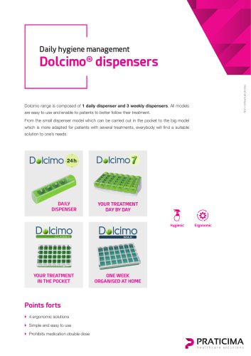 Dolcimo® 7 dispensers