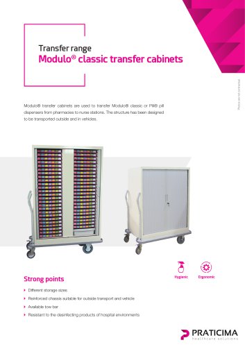 Modulo Classic transfer cabinets