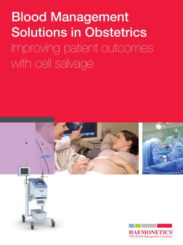 Blood Management Solutions in Obstetrics