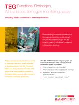 TEG Functional Fibrinogen - Whole blood fibrinogen monitoring assay