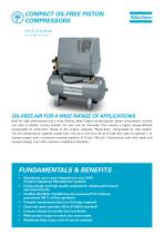 COMPACT OIL-FREE PISTON COMPRESSORS