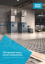 Oil-injected rotary screw compressors