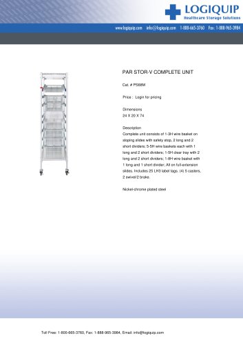 PAR STOR-V COMPLETE UNIT