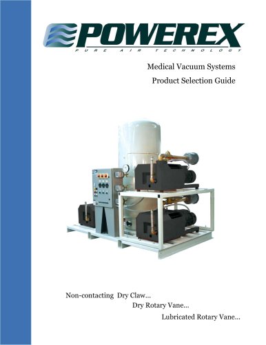 Medical Vacuum - Oilless Rotary Vane