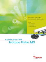 Continuous Flow Isotope Ratio MS