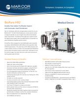 BioPure HX2 Dialysis Water System