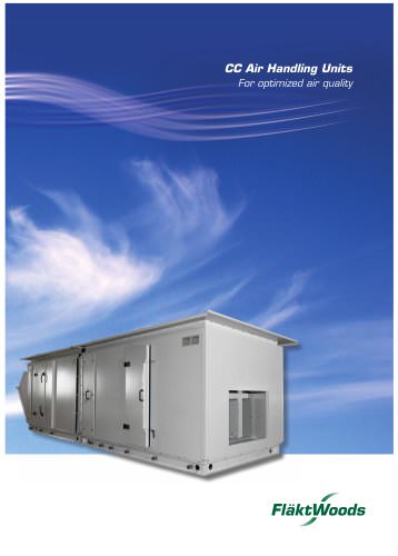 CC Air Handling Units For optimized air quality