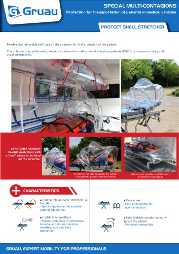 Protect Shell - COVID-19 Stretcher protection