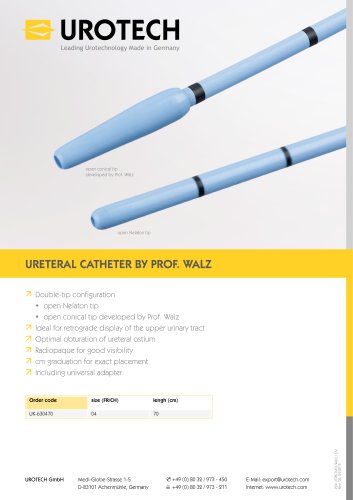 UROTECH – URETERAL CATHETER