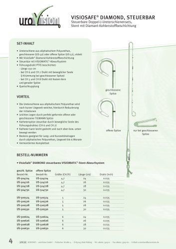 VISIOSAFE® DIAMOND, STEUERBAR