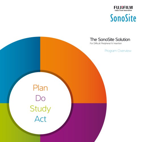 The SonoSite Solution For Difficult Peripheral IV Insertion Program Overview