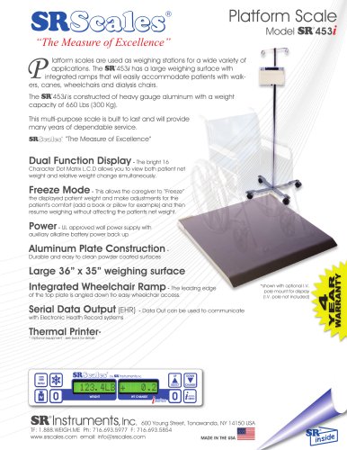 Platform Scale Model SR 453i