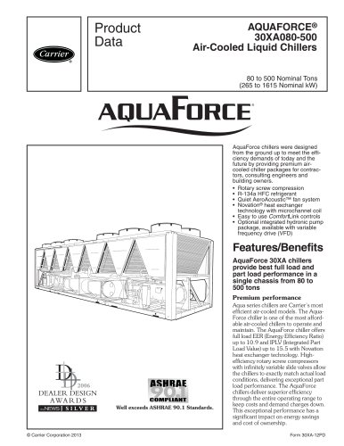 AQUAFORCE® 30XA
