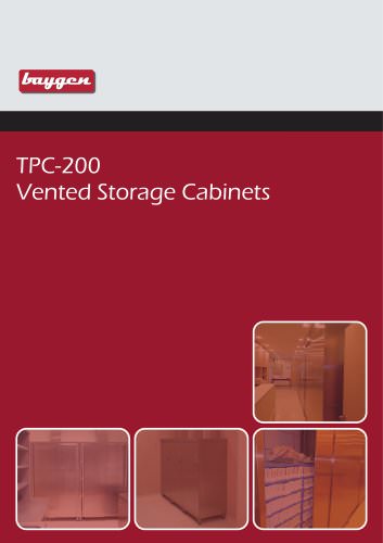 TPC-200 Vented Storage Cabinets