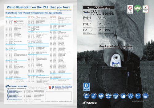 "Pocket" Refractometer PAL