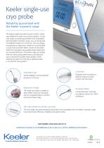 Cryo Single Use Probe Flyer - REV B