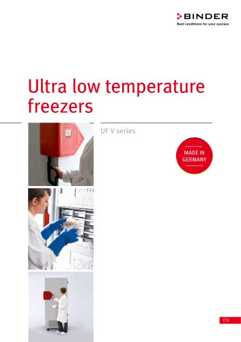 Ultra low temperature freezers