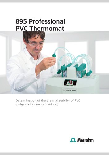 895 Professional PVC Thermomat - Determination of the thermostability of PVC