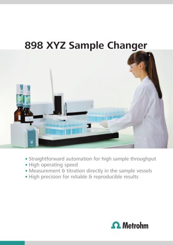 898 XYZ Sample Changer