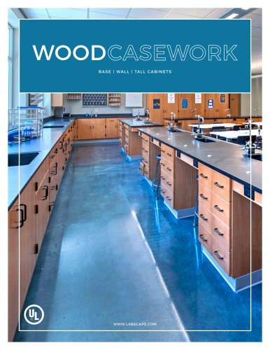 WOOD LAB CABINETS