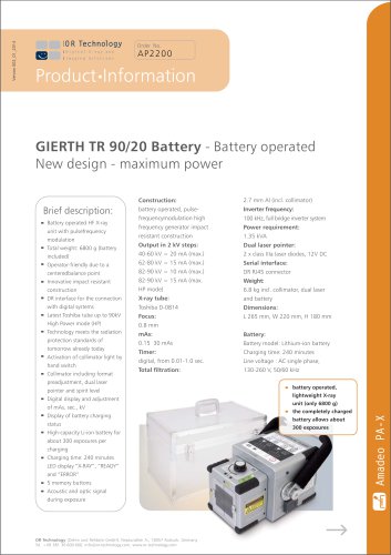 GIERTH TR 90/20 Battery1