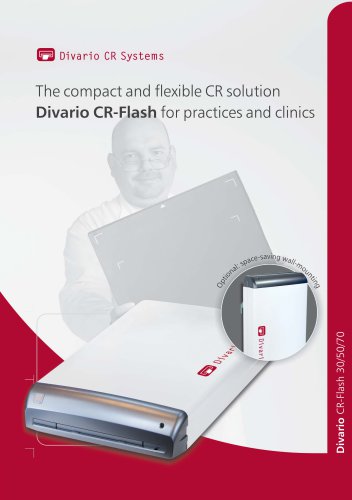 The compact and flexible CR solution Divario CR-Flash for practices and clinics