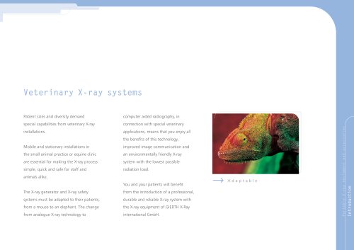 Veterinary X-Ray Systems