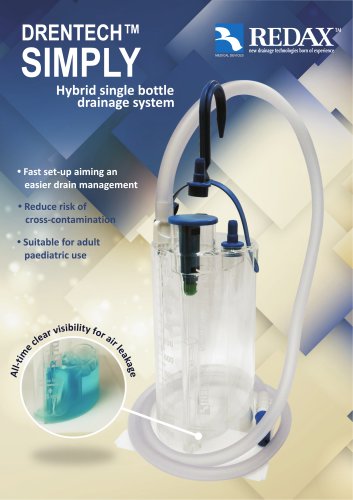 Drentech Simply - Hybrid single bottle drainage system